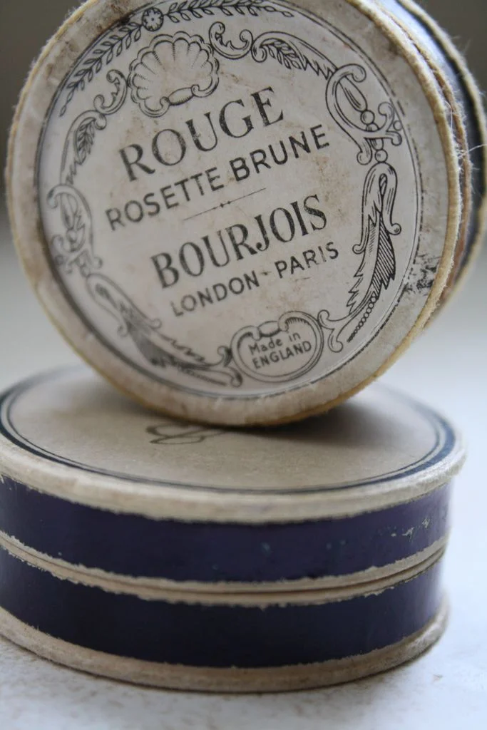 Rouge Rosette Bourjois London Paris Vintage Makeup Box Design