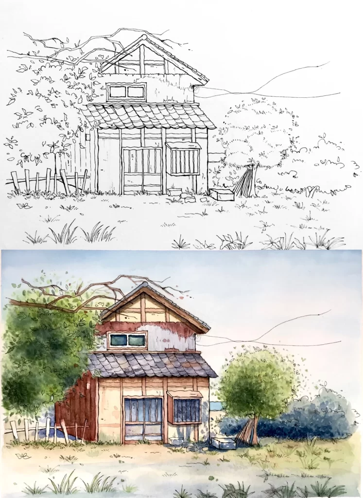 Rural House Nature Trees Landscape Mateusz Urbanowicz