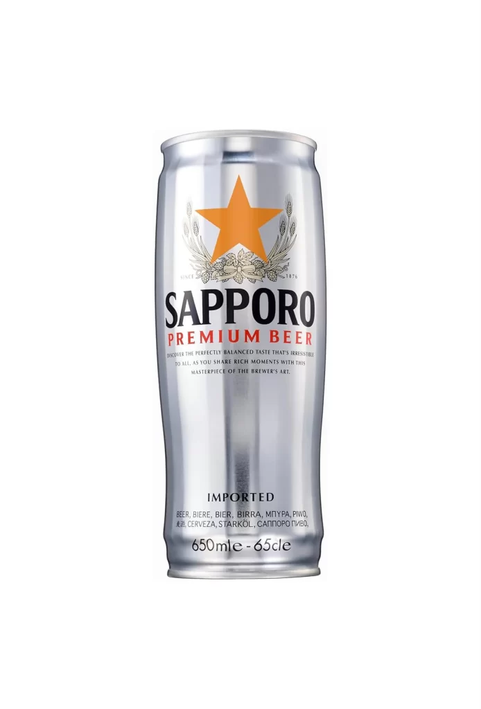 Sapporo Premium Beer Can