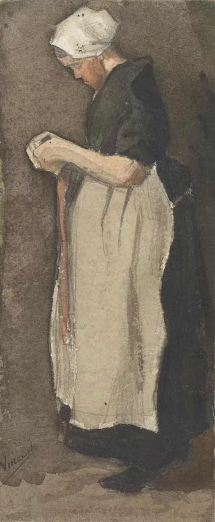 Scheveningen Woman Van Gogh