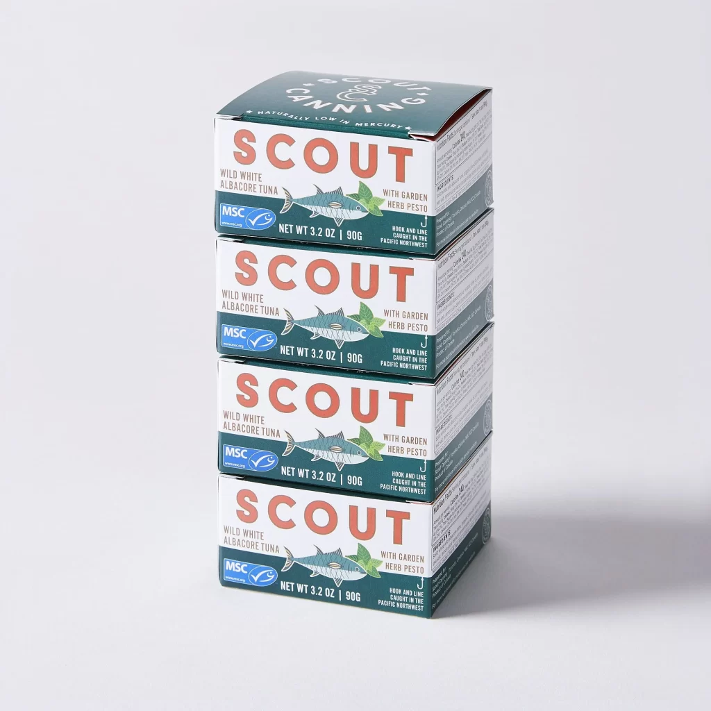 Scout Canned Tuna Sustainable Fish MSC Certified
