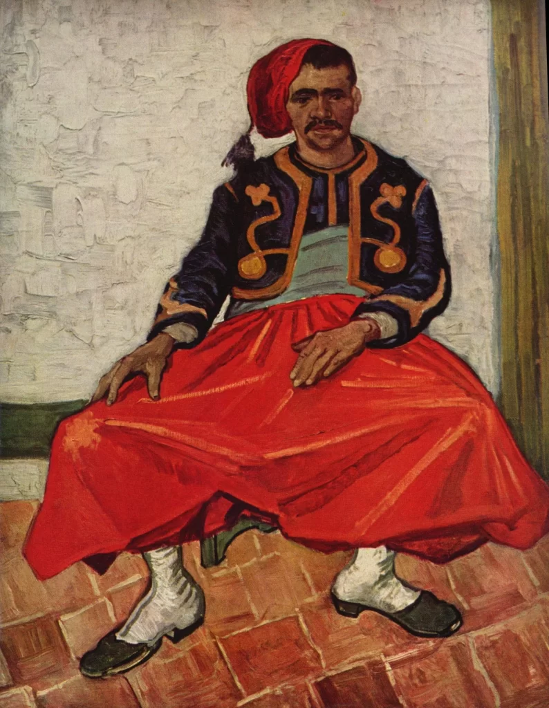 Seated Zouave Van Gogh