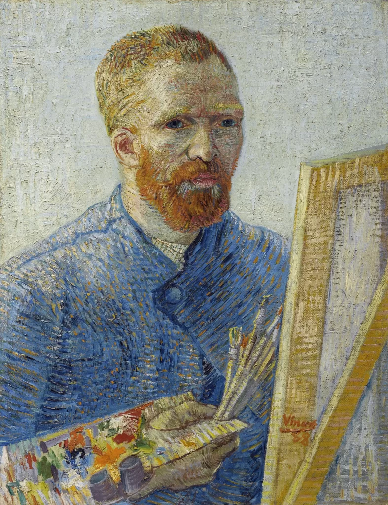 Self Portrait as a Painter Van Gogh