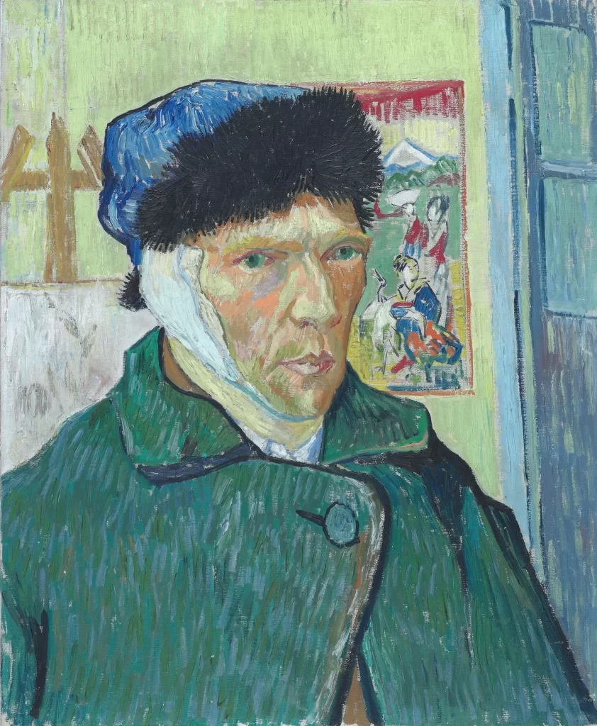 Self Portrait with Bandaged Ear Van Gogh