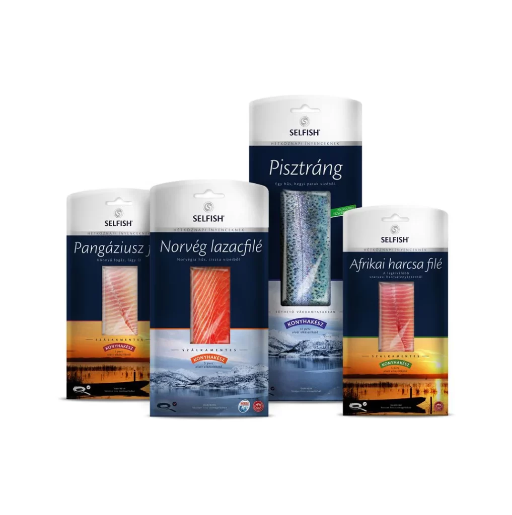 Selfish Fish Packaging Colorful Design