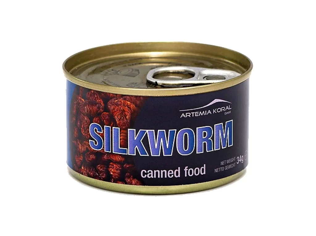 Silkworm Canned Food Artemia Koral