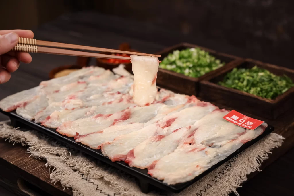 Sliced Marbled Pink Fat Chaoshan Hot Pot Beef