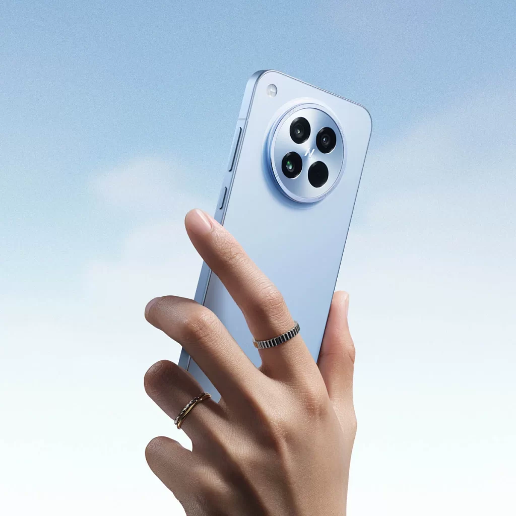 Smartphone Camera Rings Blue Sky