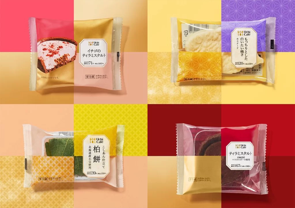 Snack Japanese Traditional Colorful Patterns