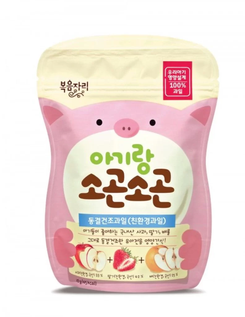 Snack Playful Pink Cartoon Fruit