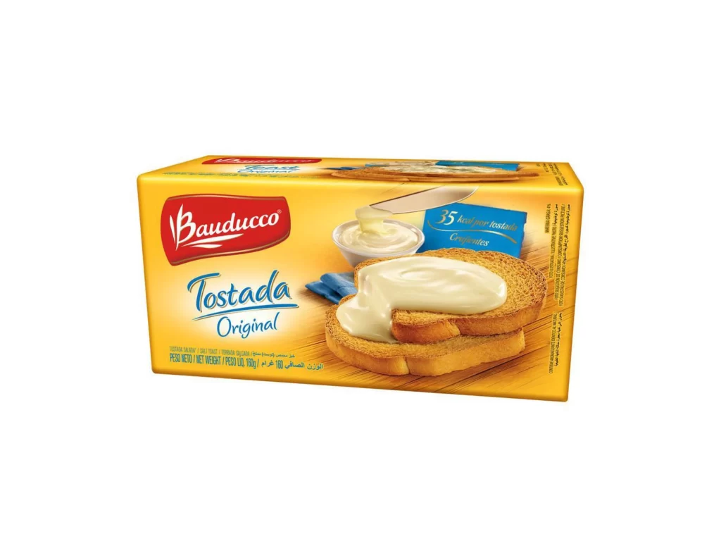 Snack Yellow Blue Simple Clean