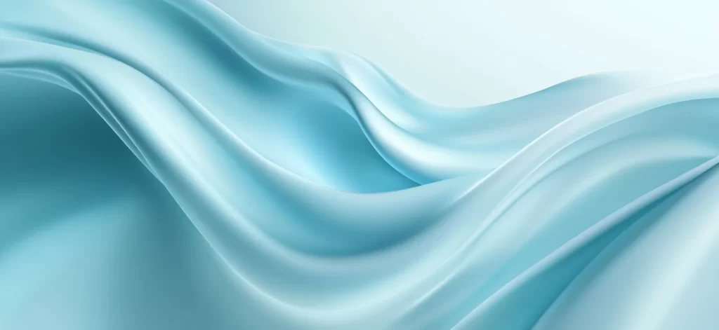Soft Blue Gradient Wave Pattern