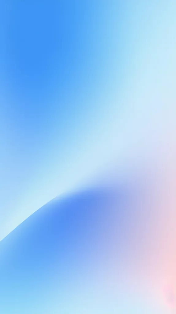 Soft Blue Gradient with Pink Hues
