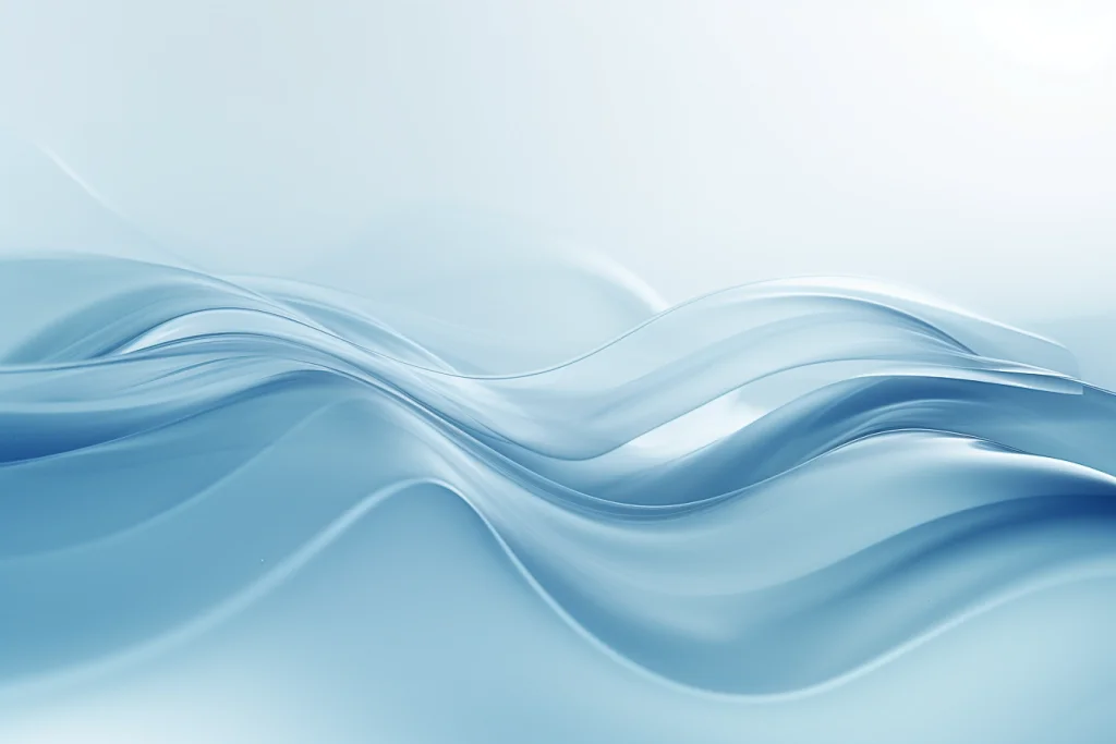 Soft Blue Wave Patterns Abstract Background