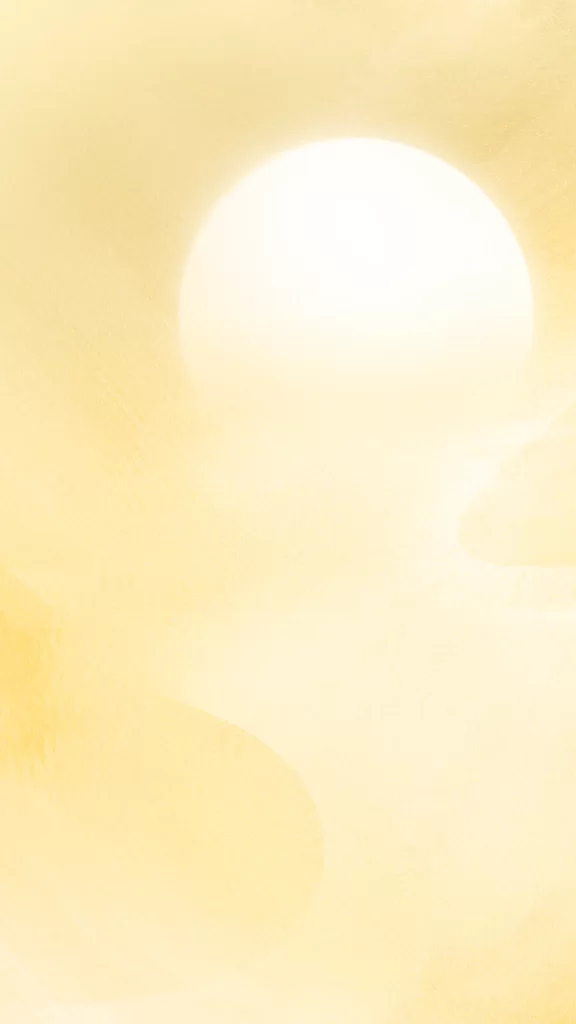 Soft Yellow Gradient with Circular Light