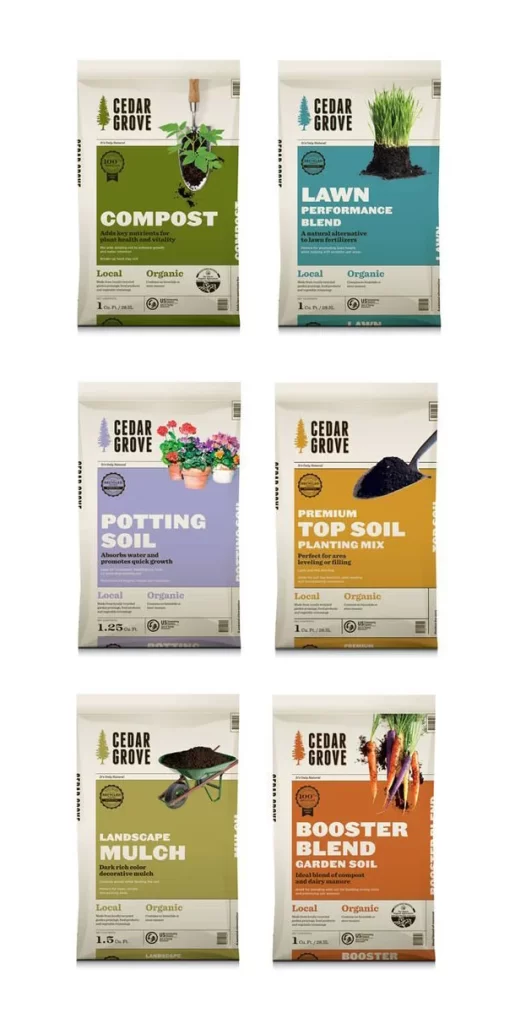 Soil Bags Organic Local Colorful Eco-friendly Design