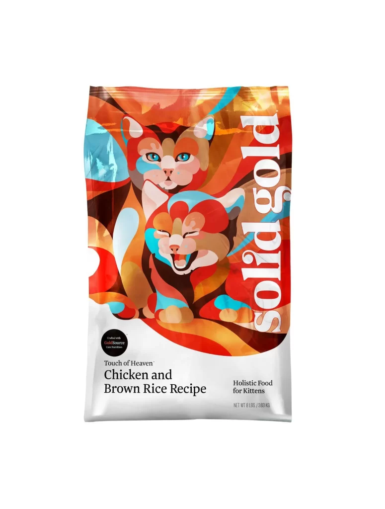 Solid Gold Kitten Chicken Brown Rice Recipe Colorful Cats
