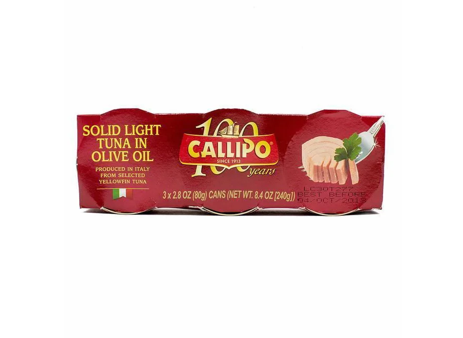 Solid Light Tuna Olive Oil Callipo Red Gold