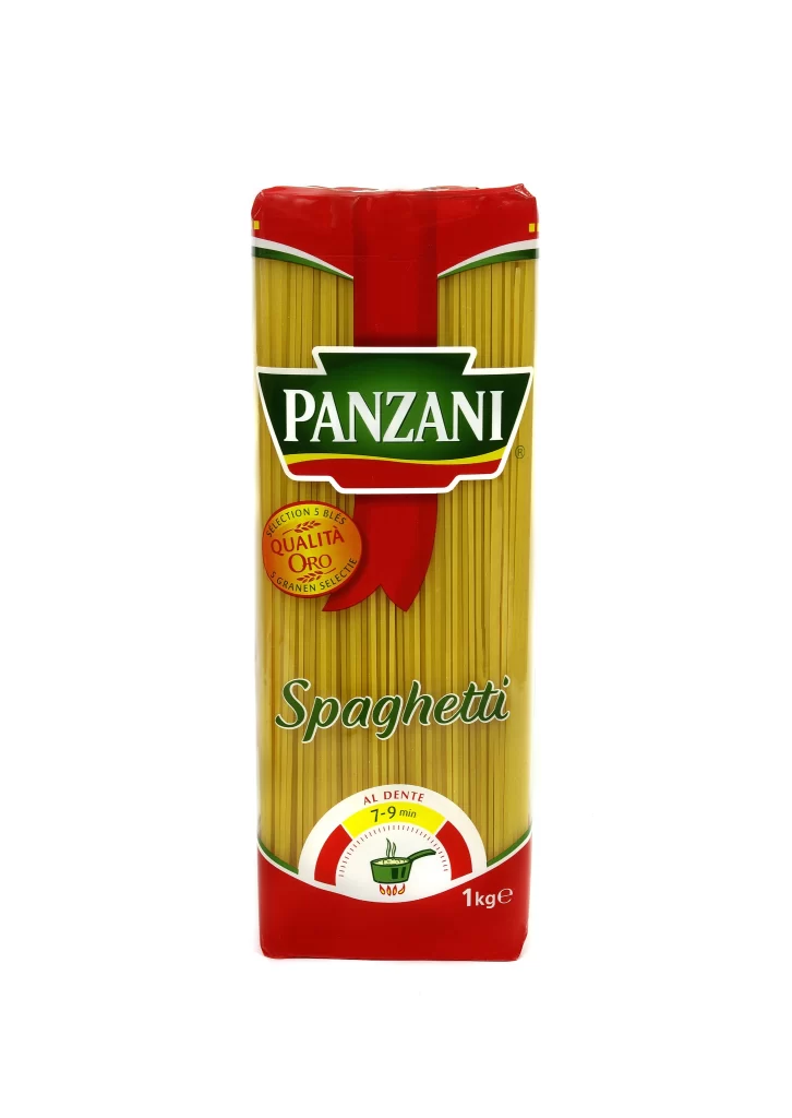 Spaghetti Panzani Red Green Yellow