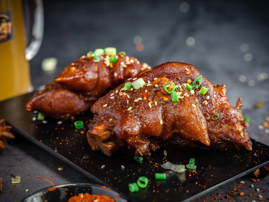 Spicy Grilled Pork Ribs with Sesame and Scallions