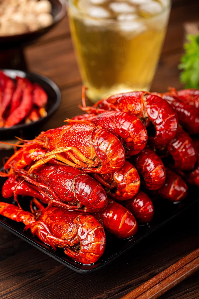 Spicy Red Lobster BBQ Grilled Plated