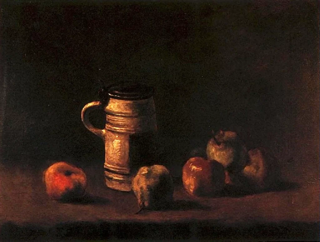 Still Life with Beer Mug and Fruit Van Gogh