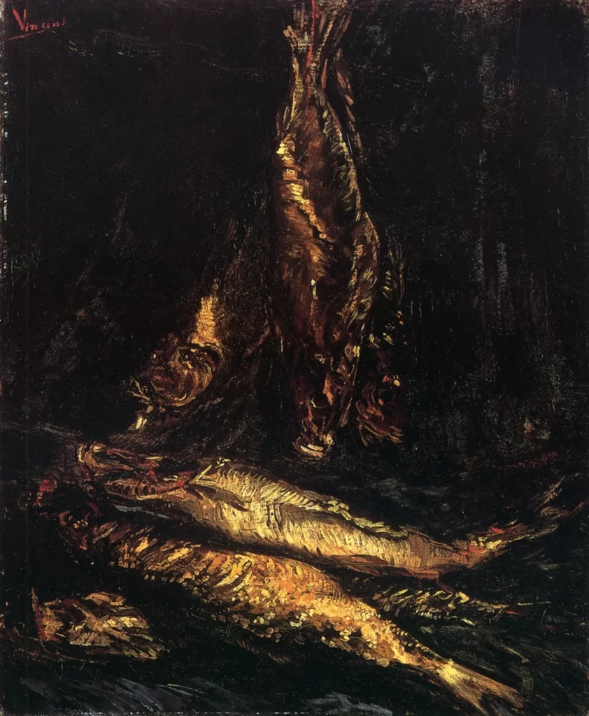 Still Life with Bloaters Van Gogh