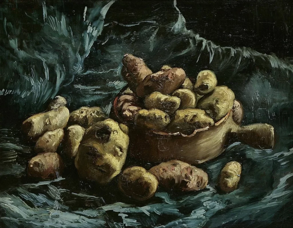 Still Life with Potatoes in a Bowl Van Gogh