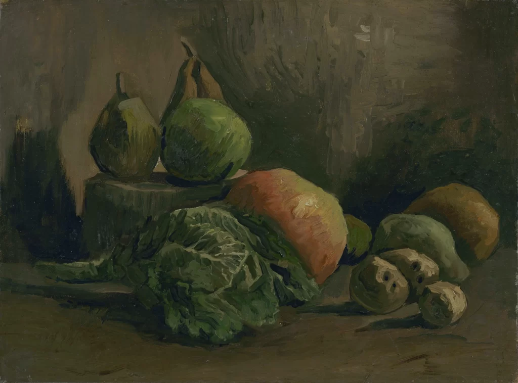 Still Life with Vegetables and Fruit Van Gogh