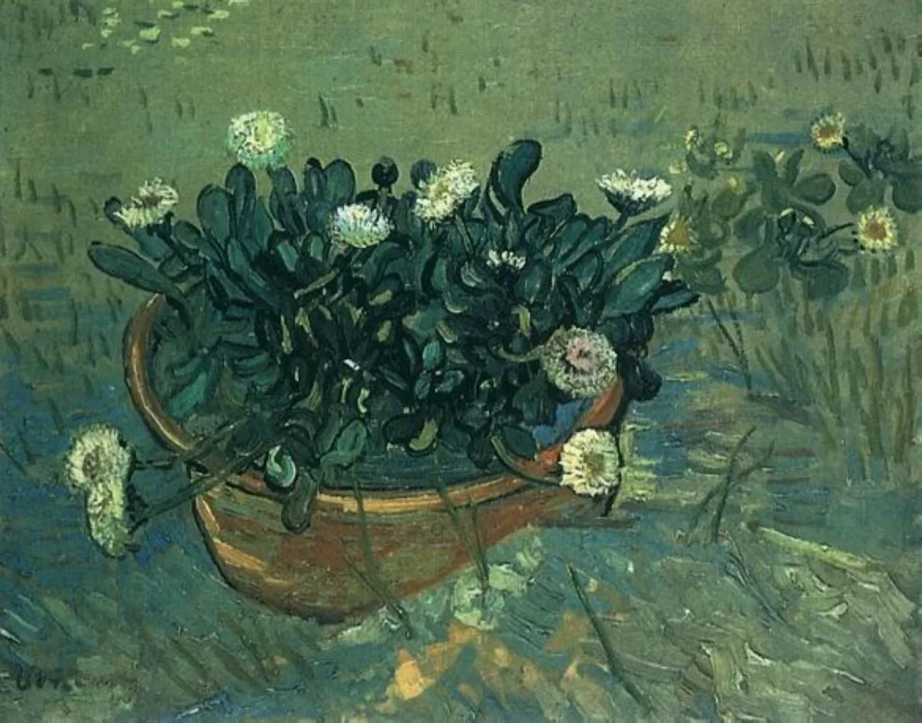 Still Life. Bowl with Daisies Van Gogh