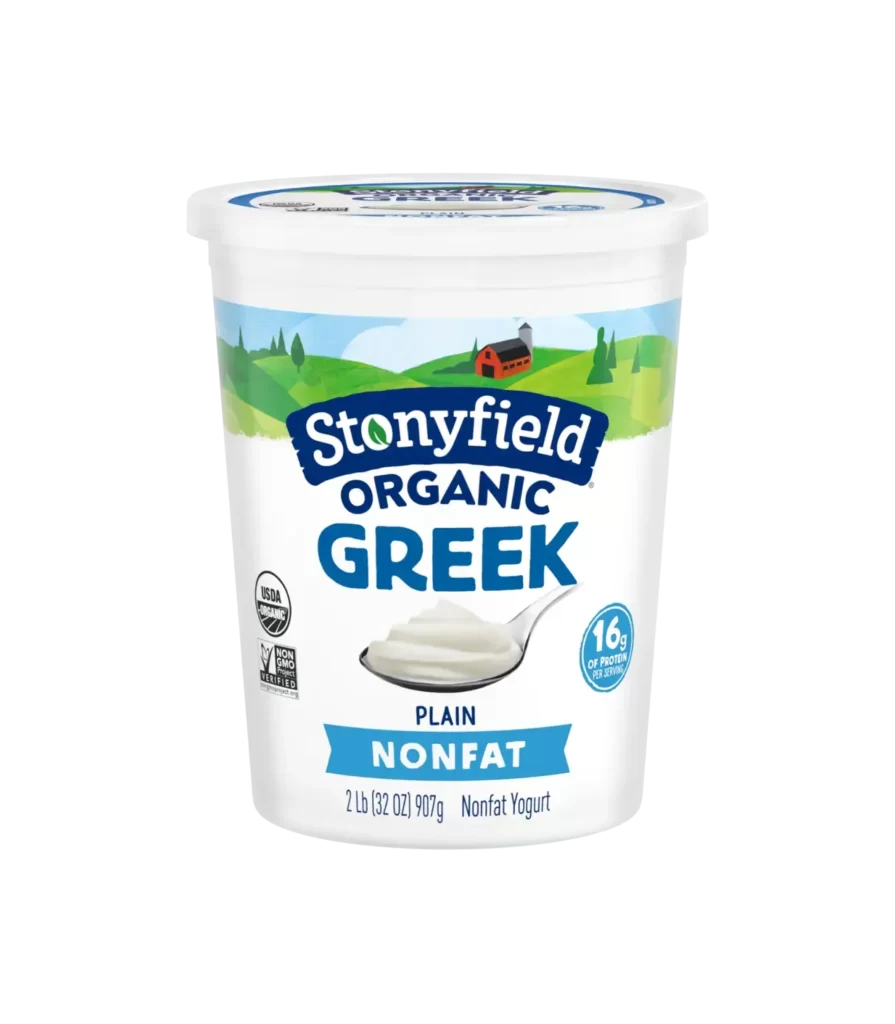 Stonyfield Organic Greek Yogurt Nonfat
