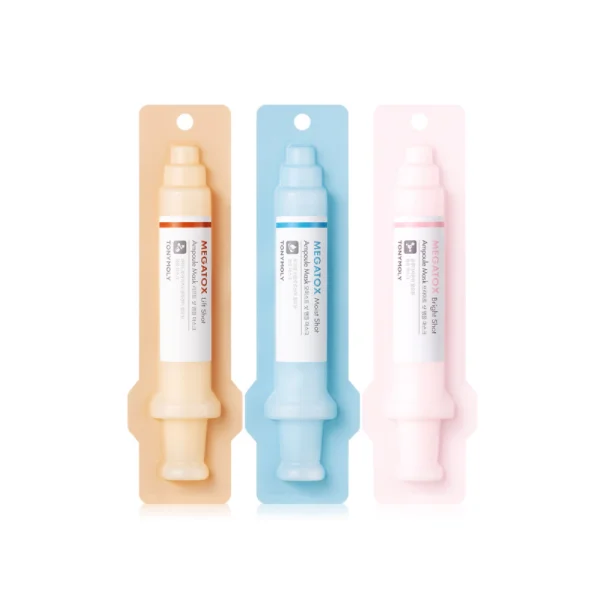 Syringe Ampoule Packaging Pastel Color Minimalist Design