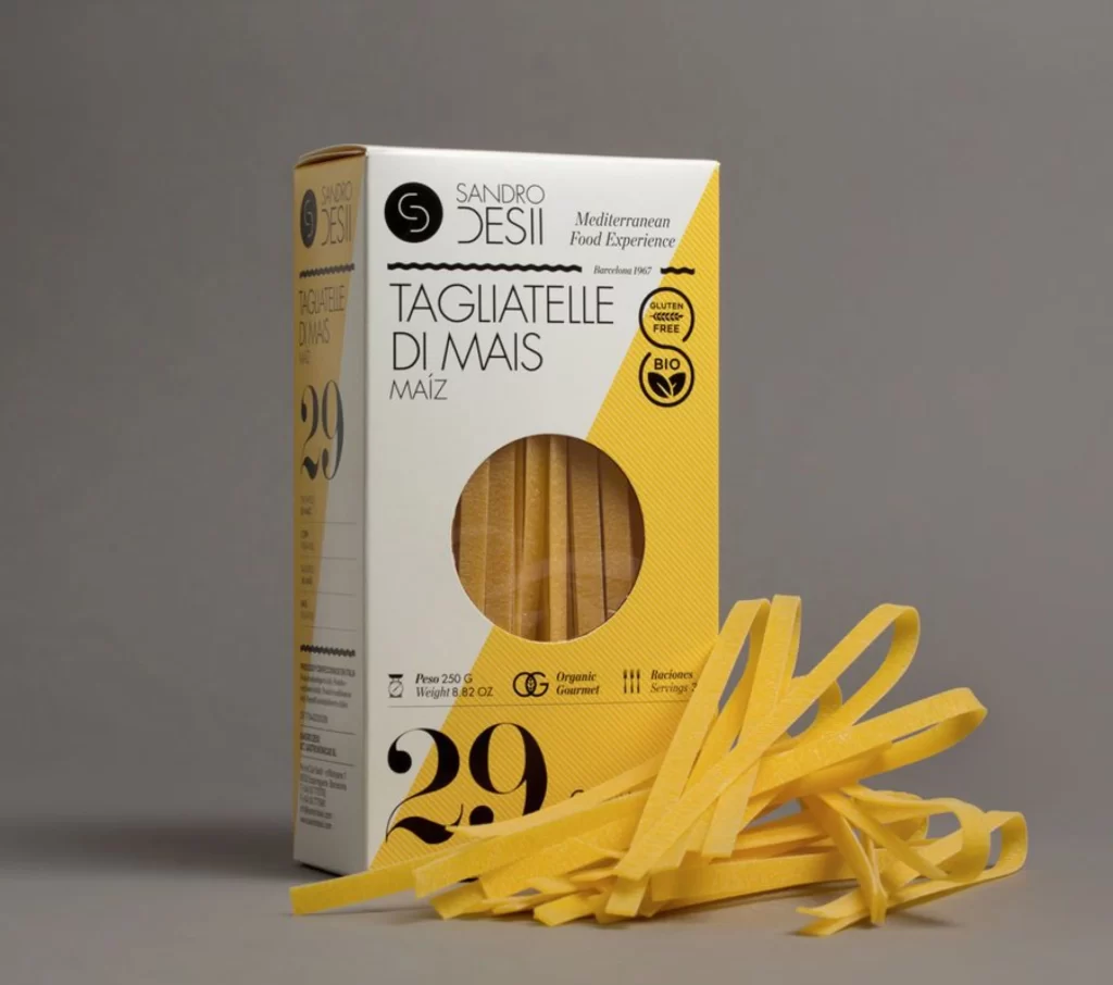 Tagliatelle Glutenfree Organic Yellow Simple