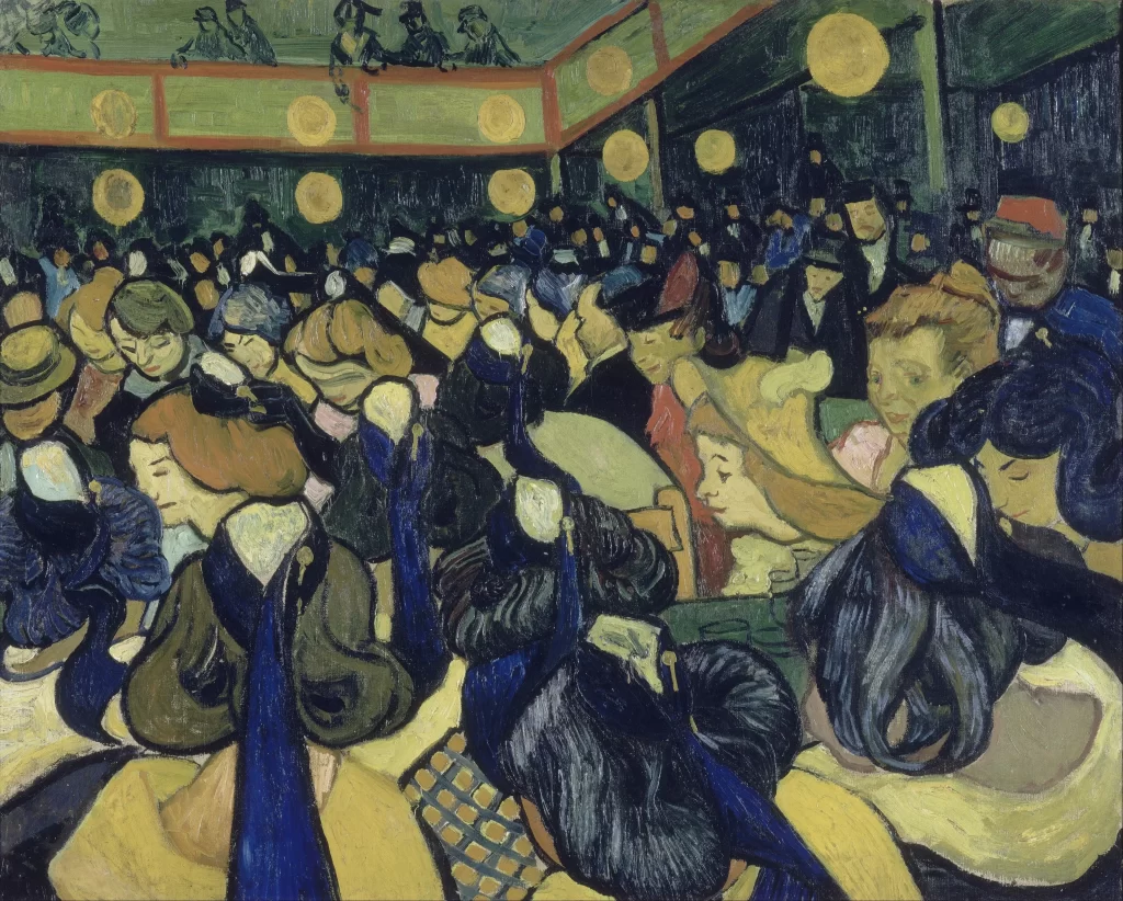 The Dance Hall in Arles Van Gogh