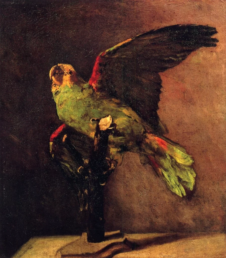 The Green Parrot Van Gogh