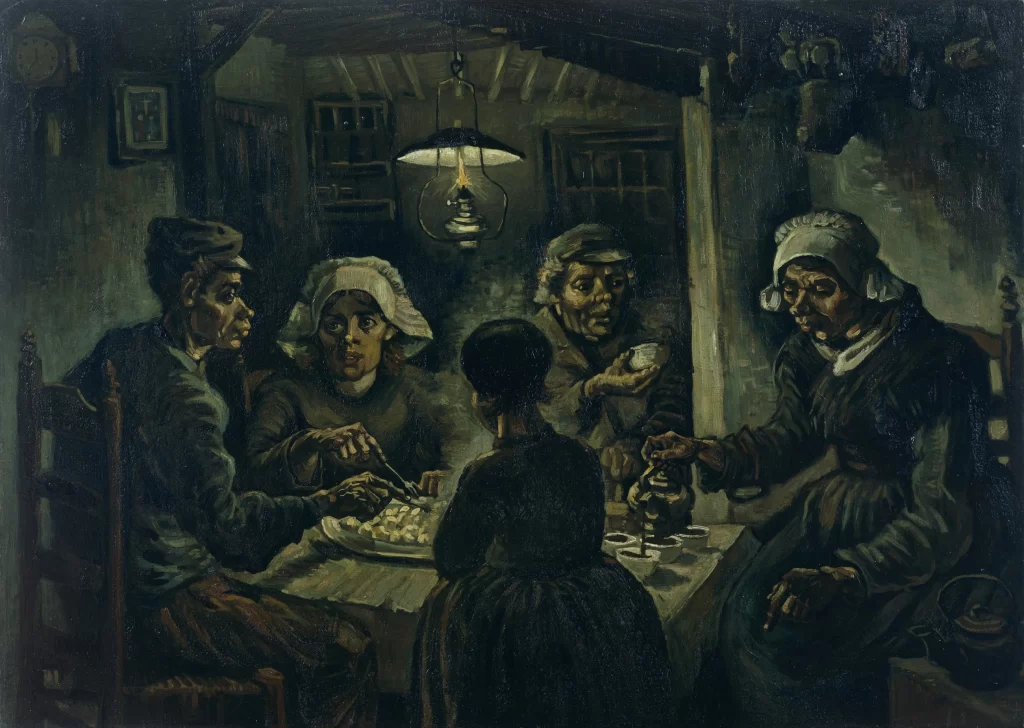 The Potato Eaters Van Gogh