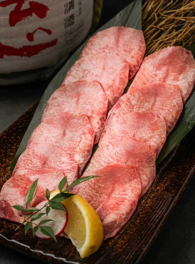 Thinly Sliced Beef Charred Juices