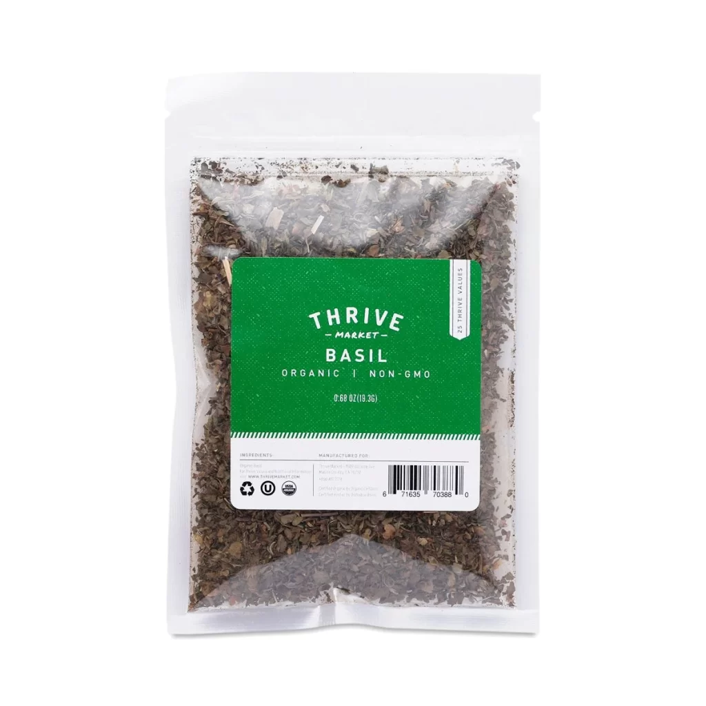 Thrive Market Basil Organic Non-GMO