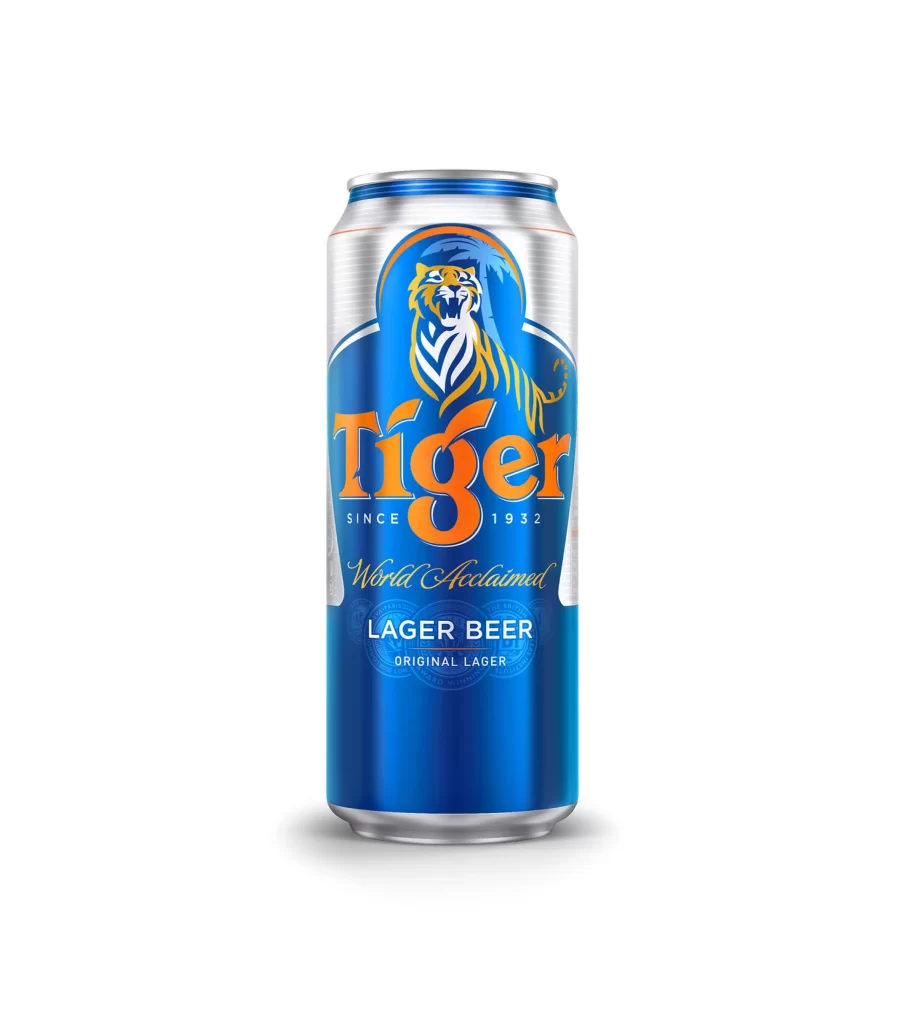 Tiger Beer Can Lager
