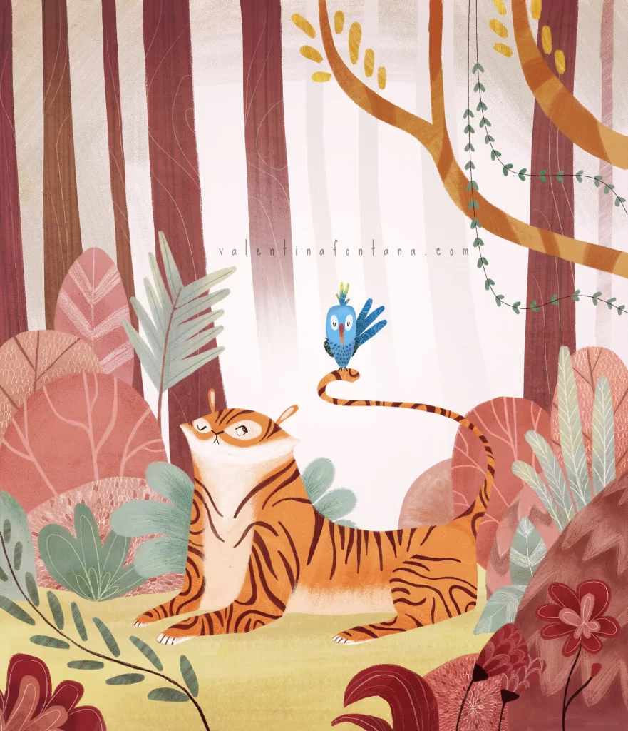 Tiger Forest Bird Nature