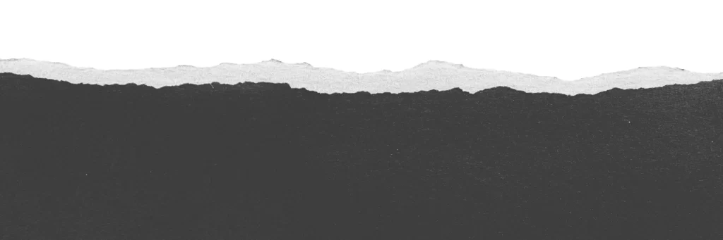 Torn Paper Jagged Edge Dark Color Rough Texture
