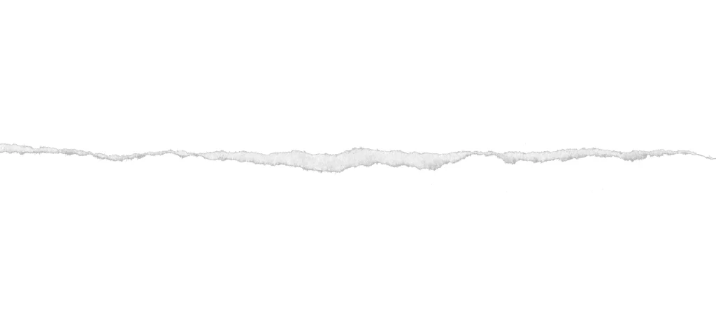 Torn Paper Jagged Edge Frayed Texture White
