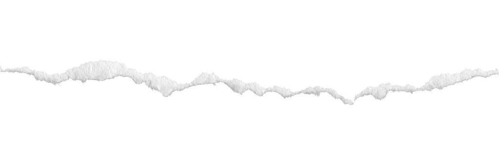Torn Paper Jagged Edge Frayed Texture White