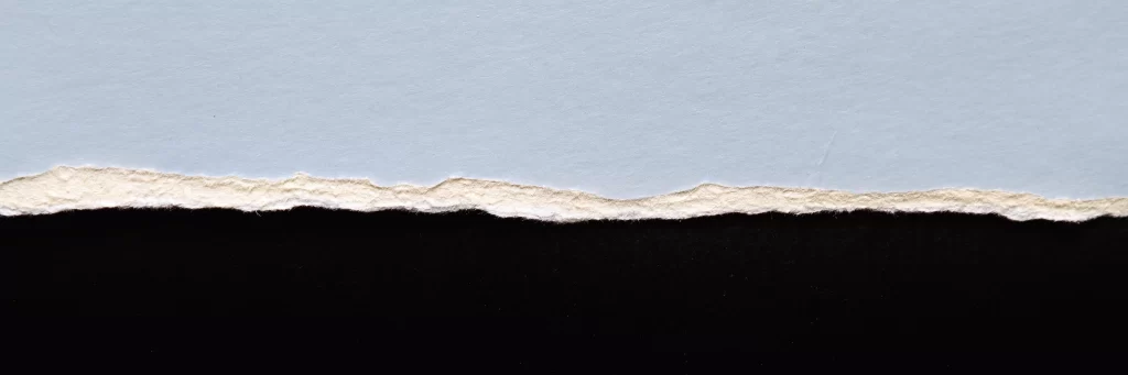 Torn Paper Jagged Edge Frayed Texture White