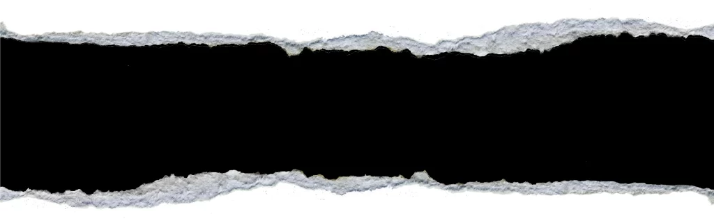 Torn Paper Jagged Edge Rough Texture Dark Color