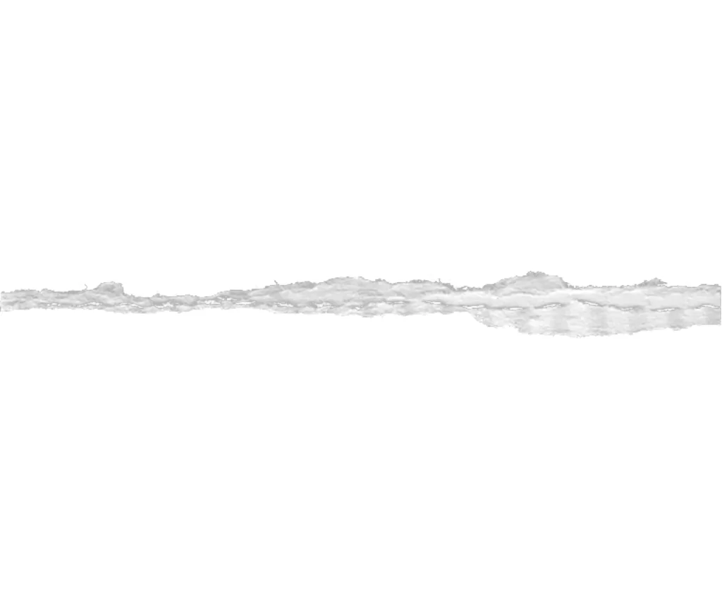Torn Paper Jagged Edge Rough Texture White Fibrous