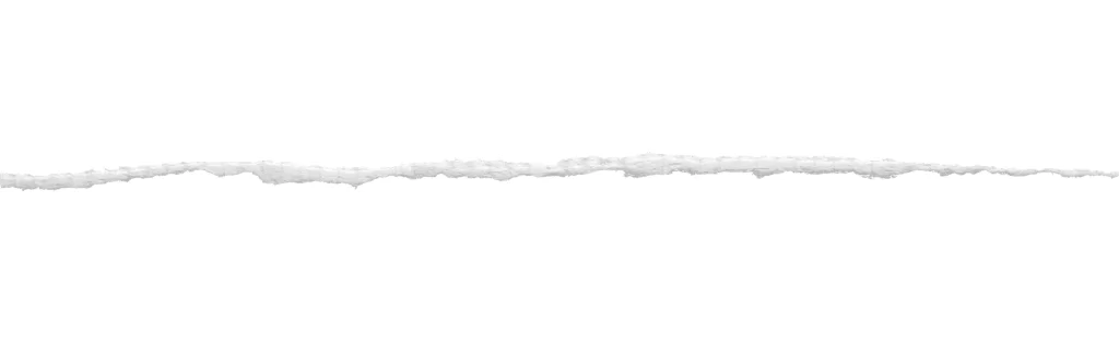 Torn Paper Jagged Edge Rough Texture White
