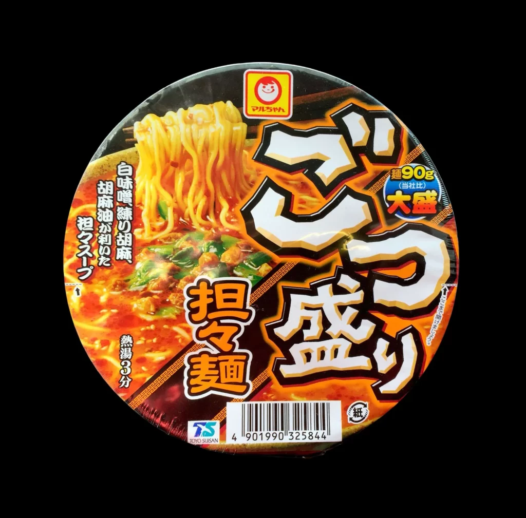 Toyo Suisan Cup Noodle Spicy Chili Red Bold Typography