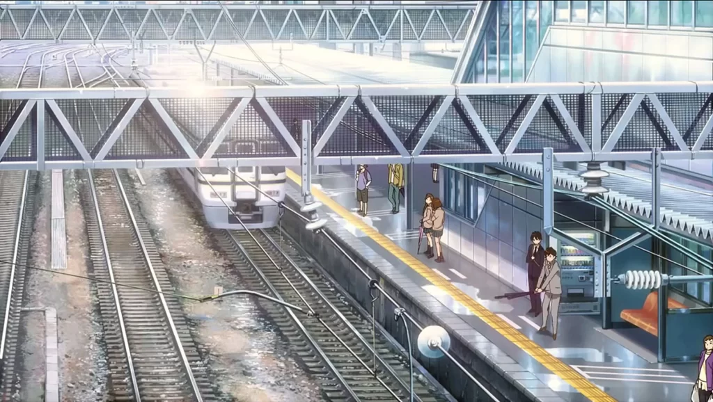 Train Station Platform People Waiting Mateusz Urbanowicz
