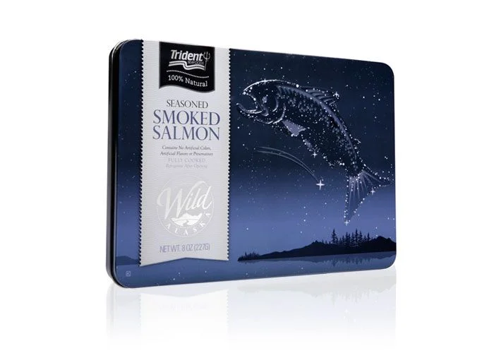 Trident Smoked Salmon Natural Wild